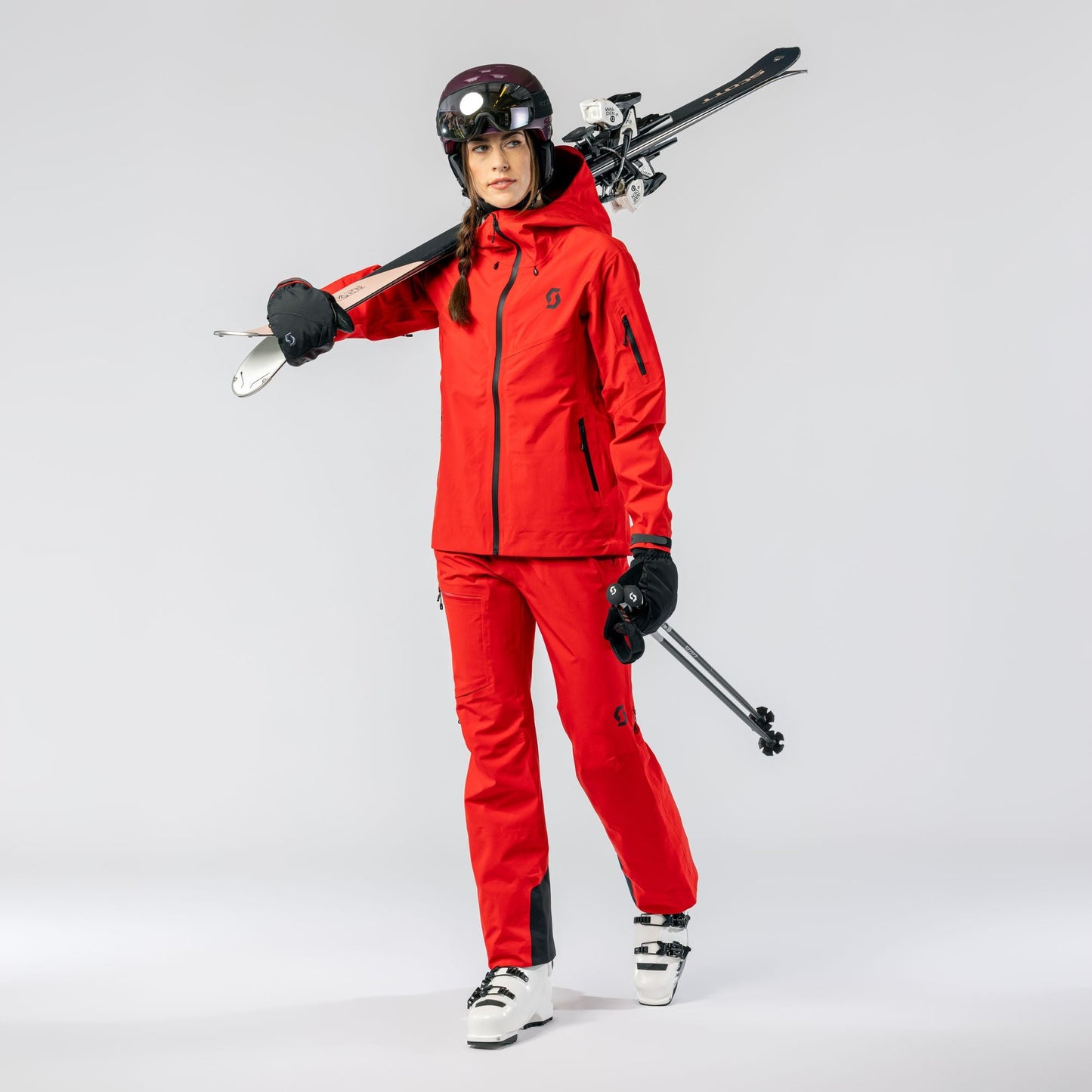 Explorair 3-lagers Skalbyxor för Skidåkning Dam