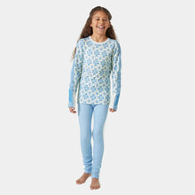 Junior Graphic LIFA® Merino Skiundertøj sæt (Navy)