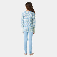 Junior Graphic LIFA® Merino Skiundertøj sæt (Navy)