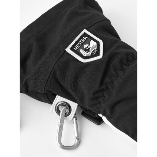 Army Heli Ski Leather 3-Finger Skidhandskar
