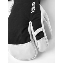 Army Heli Ski Leather 3-Finger Skidhandskar