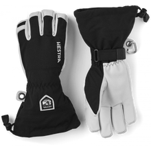 Army Leather Heli Ski 5-finger Skidhandskar