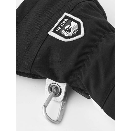 Army Leather Heli Ski 5-finger Skidhandskar