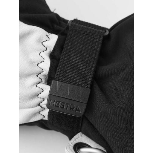 Army Leather Heli Ski 5-finger Skidhandskar
